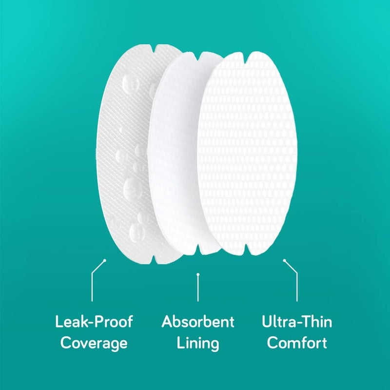 NANOBÉBÉ Nanobebe Disposable Nursing Pads - 60 Count Ultra Thin & Extra Absorbent for Day and Night Use - Image 2
